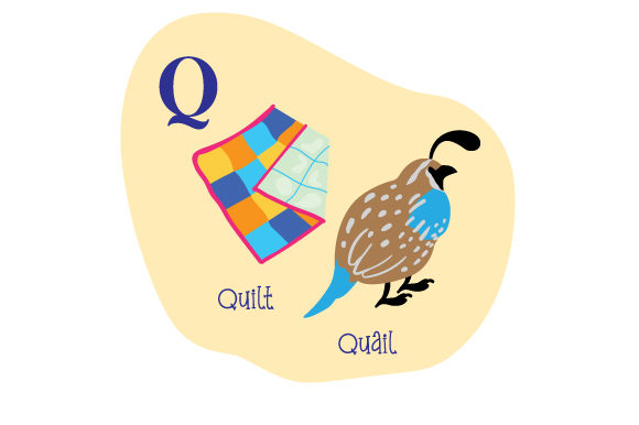 Alphabet Infographic Q: A Versatile Craft Design for School Projects and Digital Sellers