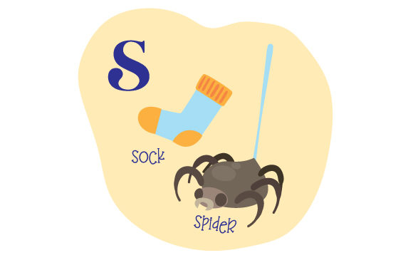 Alphabet Infographic S: A Versatile Graphic Design Asset for School & Crafts