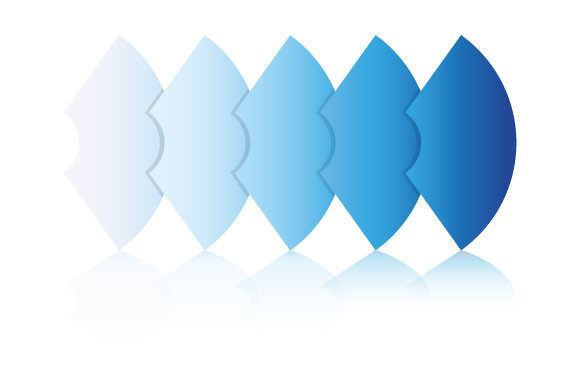 Blue Process Diagram Infographics for Modern Design Projects
