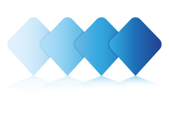 Blue Rectangle Diagram Infographics: A Versatile Graphic Design Asset for Content Creators