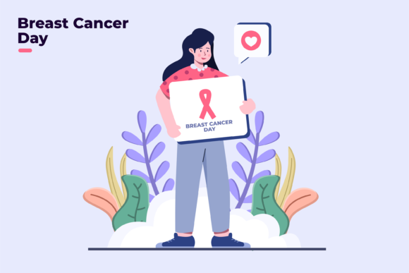 Breast Cancer Awareness Month Flat Style: A Designer’s Perspective