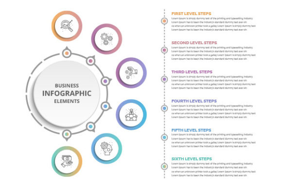 Business Circle Infographics: A Strong Graphic Design Asset for Modern Branding