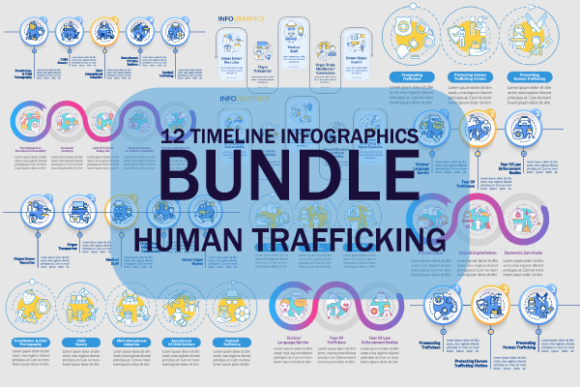 Human Trafficking Infographics Bundle: A Designer’s Real-World Evaluation