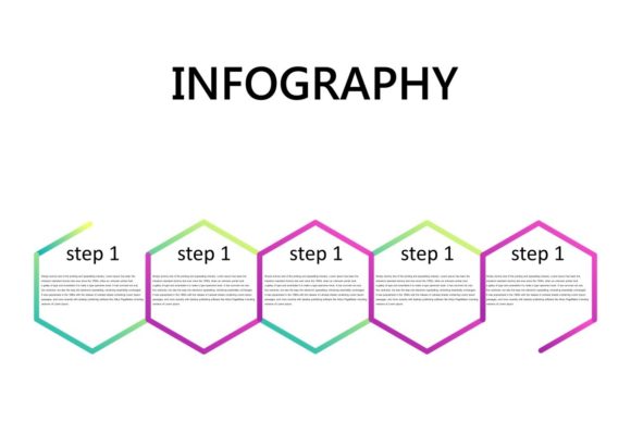Infographics 4 Steps Vector Design: A Practical Graphic Asset for Creative Projects