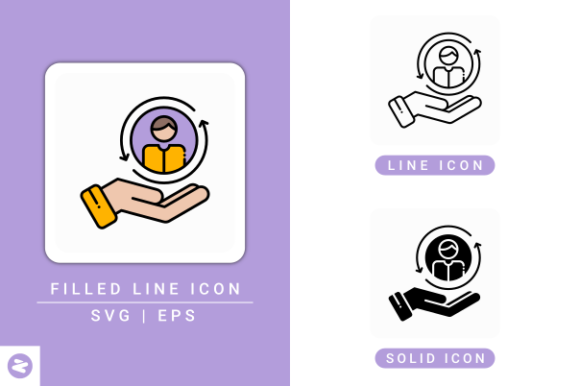 Retention Icons Set: A Designer’s Take on Real Embroidery Projects