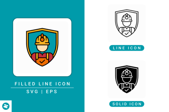 Safety Icons Set: A Reliable Graphic Design Asset for Crafters and Handmade Businesses